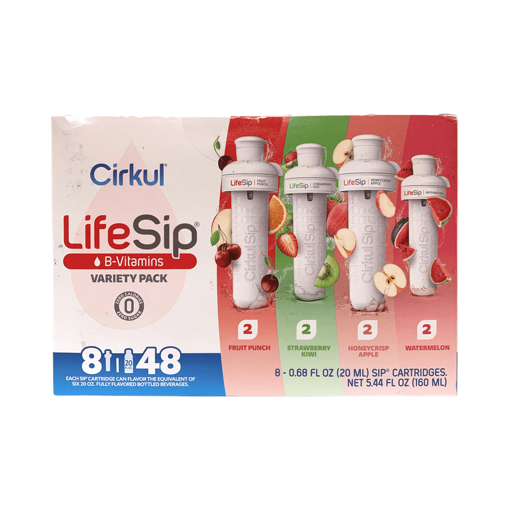 Flavored Water Cartridge, Multicolor (8 Pack)