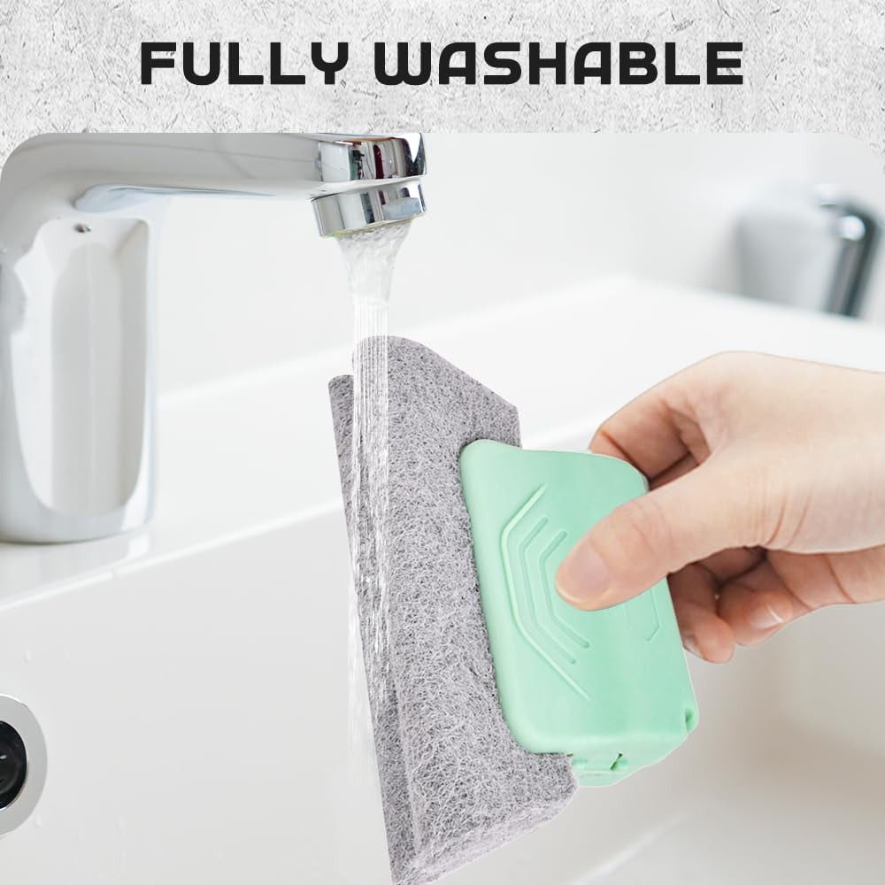 Magic Window Track Cleaner, 2026 New Window Groove Cleaning Brush Tools Set, for Window lides Gaps Tile Lines Shutter Slats Car Vents &amp; Narrow Gaps
