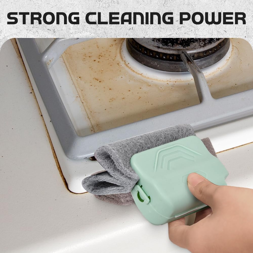 Magic Window Track Cleaner, 2026 New Window Groove Cleaning Brush Tools Set, for Window lides Gaps Tile Lines Shutter Slats Car Vents &amp; Narrow Gaps