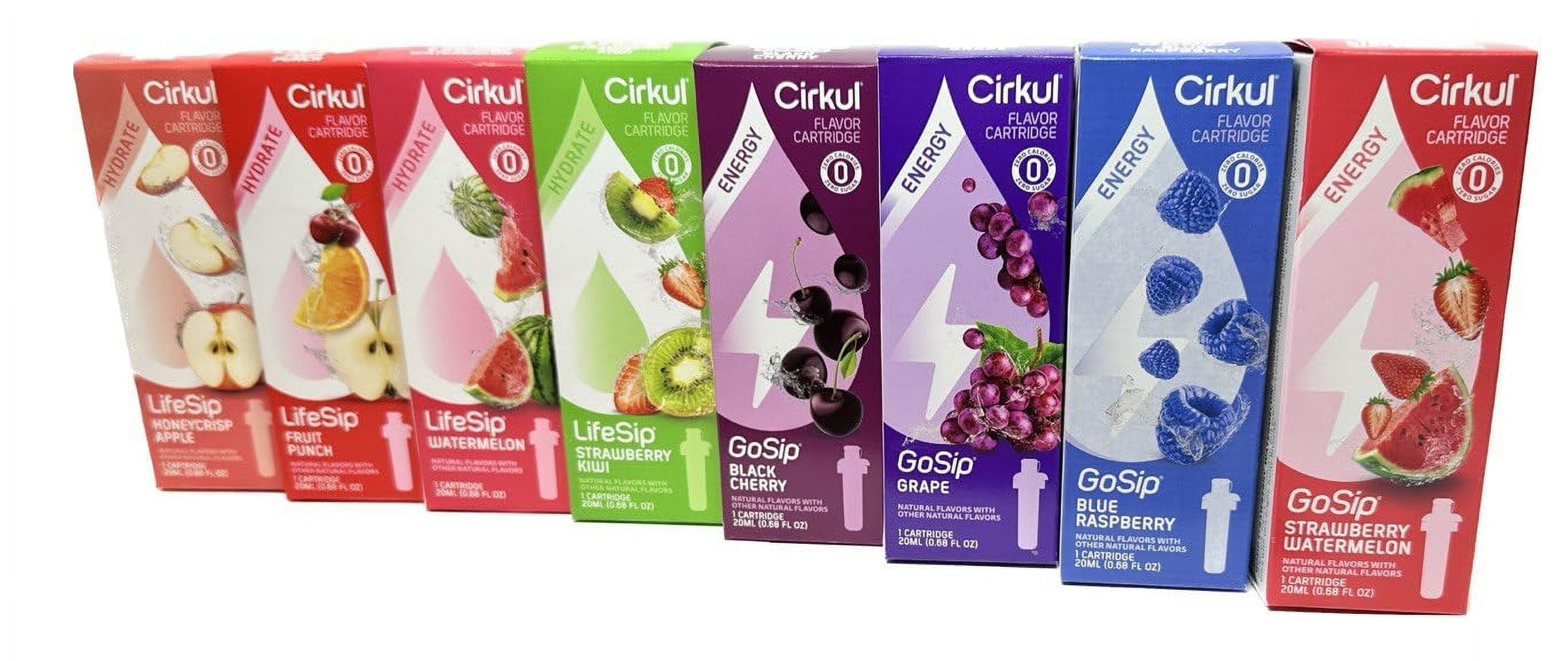 9 Flavor Cartridges Random flavors in one assorted pack