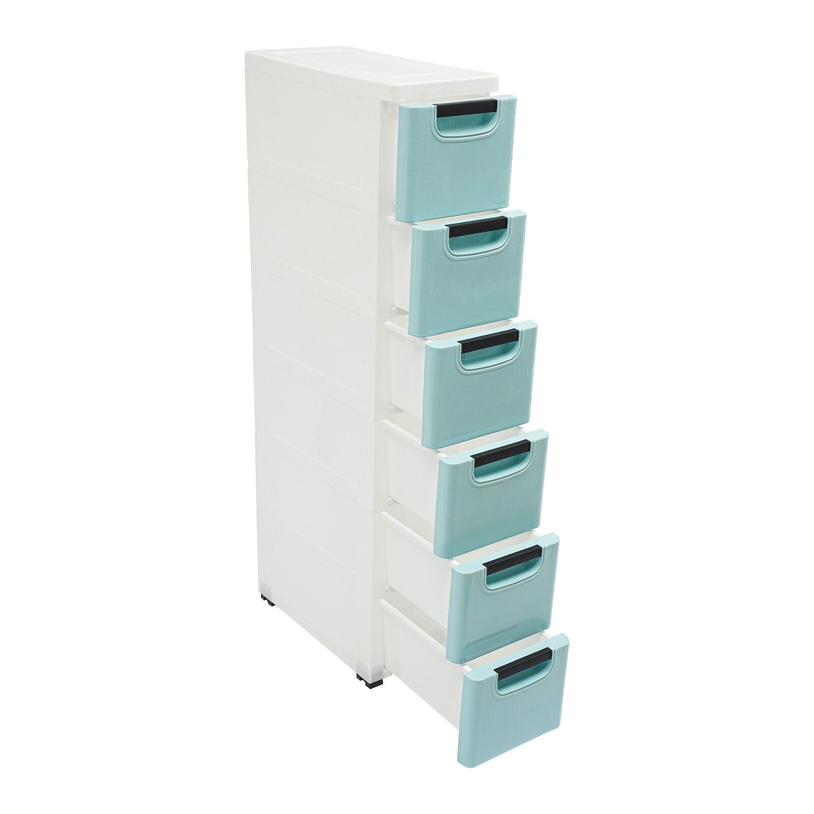 6 Drawers Storage Cabinet, Narrow Space Storage Cabinet Rack for Home Office