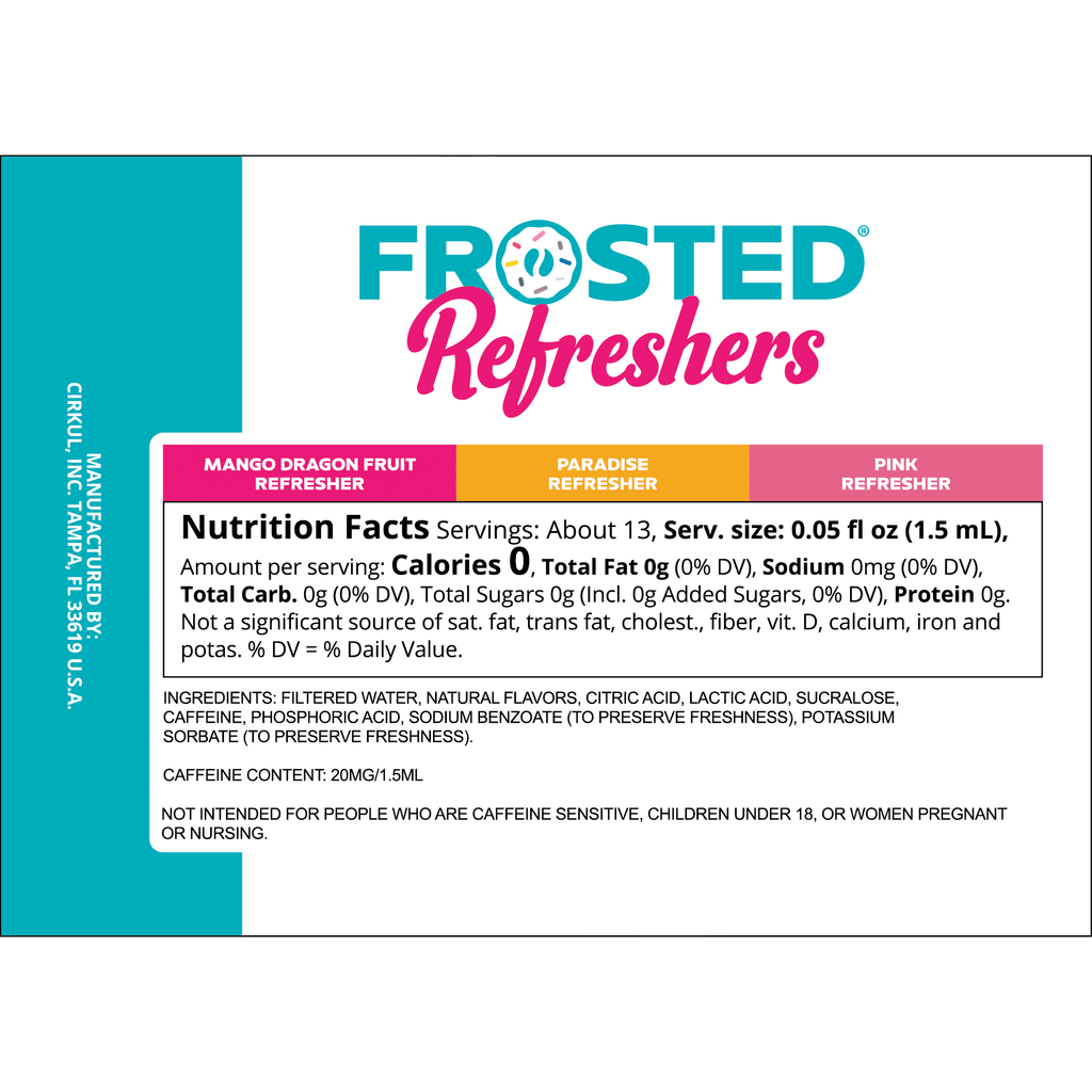 Refreshers Mango Dragon Fruit Refresher Flavor Cartridge, Drink Mix, 1-Pack