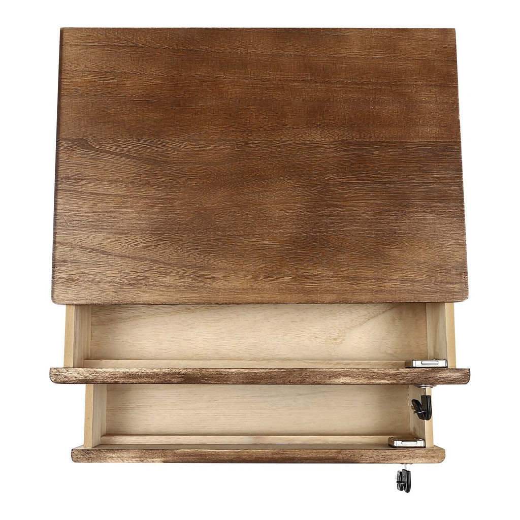 Wooden Desktop Jewelry Drawer Storage Box Table Cabinet Holder Organizer Chest