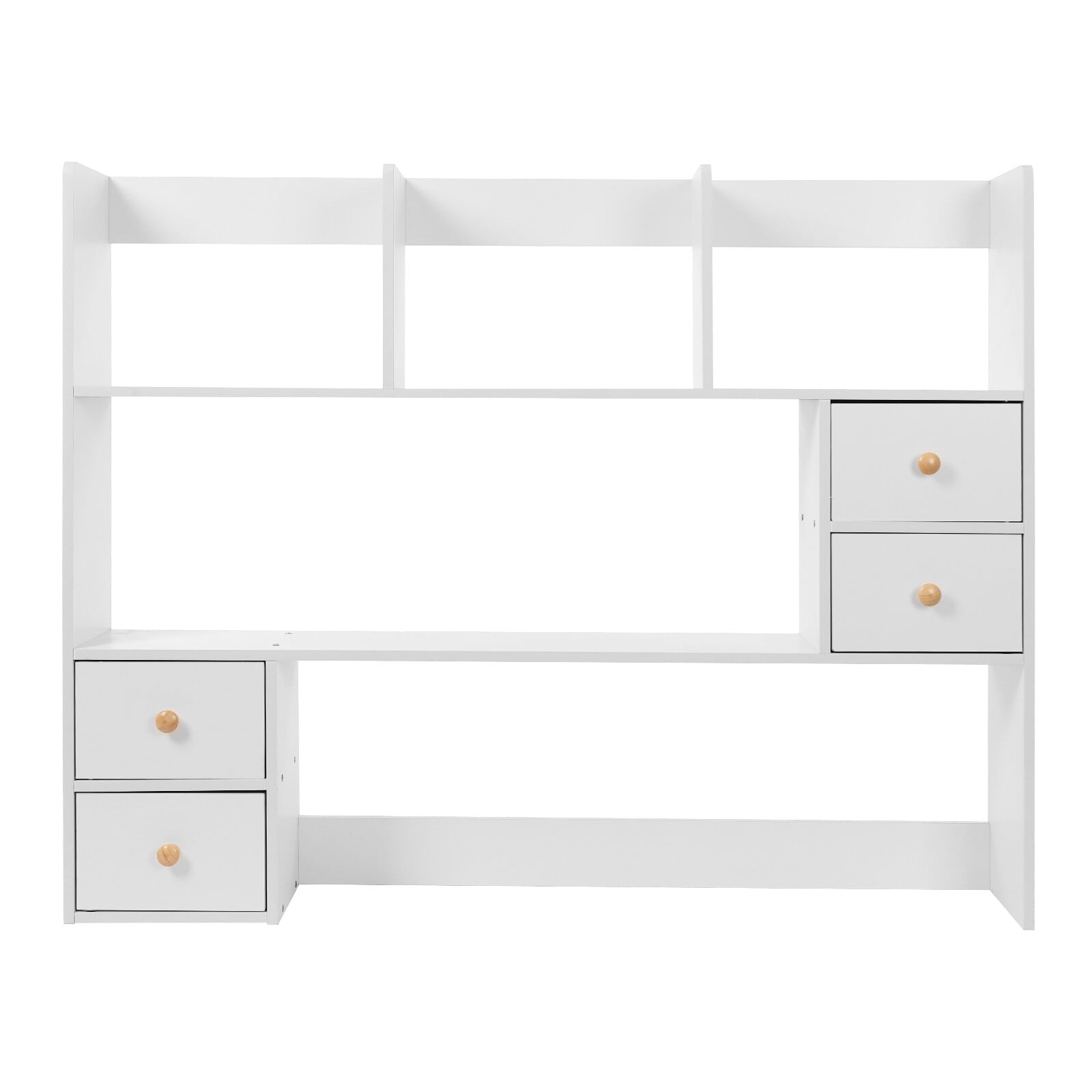 3 Tiers 100cm Office Desktop Organizer Stand Storage Rack Tabletop Display Rack