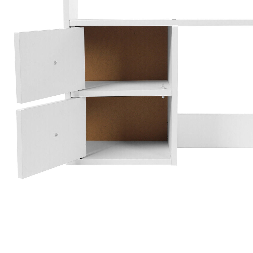 3 Tiers 100cm Office Desktop Organizer Stand Storage Rack Tabletop Display Rack