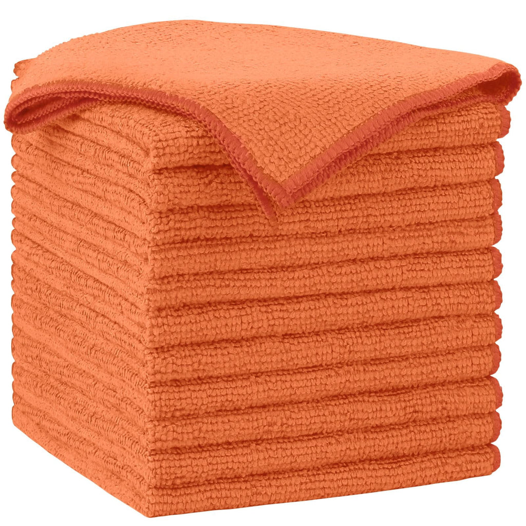 Microfiber Cleaning Cloth-50PK, Soft Microfiber Towels For Cars, Absorbent Cleaning Rags, Lint-Free Streak-Free Wash Cloths For House, Kitchen, Window(12in.x12in)