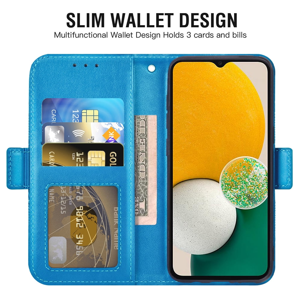 Asuwish Compatible with Samsung Galaxy A10e Wallet Phone Case and Tempered Glass Screen Protector Flip Credit Card Holder Stand Mandala Flower Cell Cover for A 10e 10ae S102DL Women Men Pink