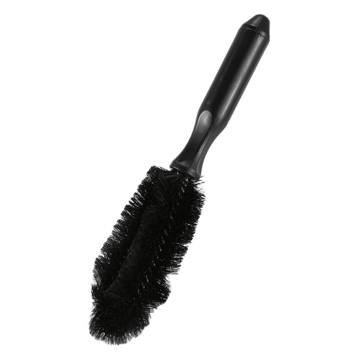 2X Black Truck Car Auto Wheel Tire Rim Brush Wash Cleaning Tool 10.6 Inch Long