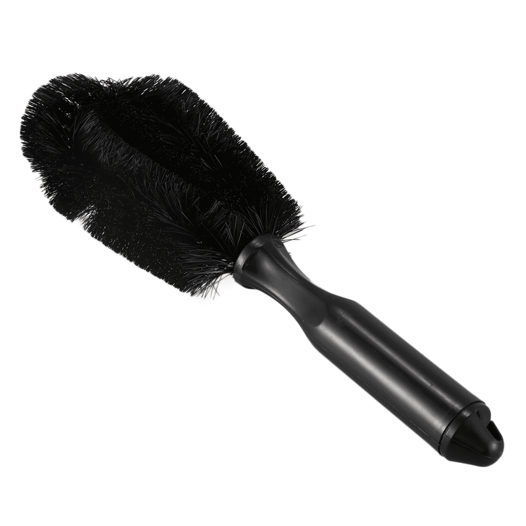 2X Black Truck Car Auto Wheel Tire Rim Brush Wash Cleaning Tool 10.6 Inch Long