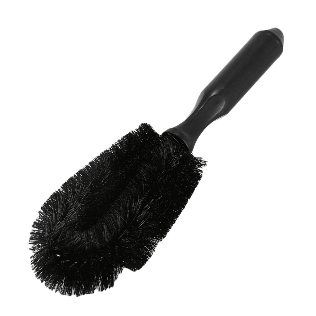 2X Black Truck Car Auto Wheel Tire Rim Brush Wash Cleaning Tool 10.6 Inch Long