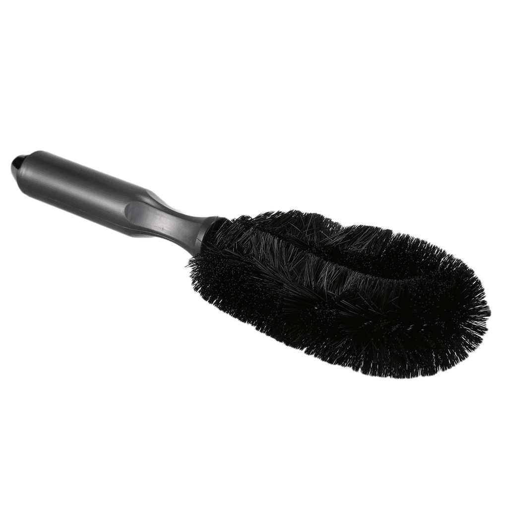2X Black Truck Car Auto Wheel Tire Rim Brush Wash Cleaning Tool 10.6 Inch Long