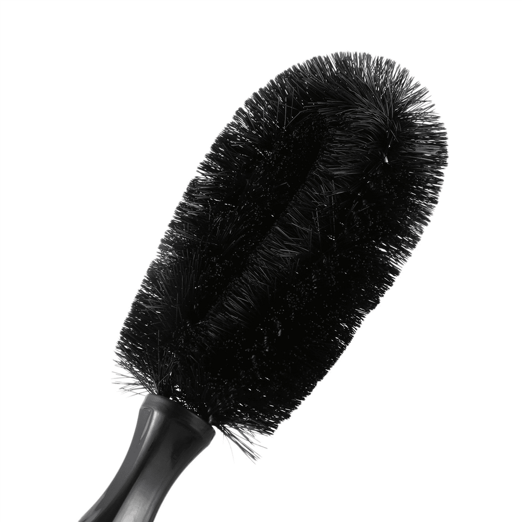 2X Black Truck Car Auto Wheel Tire Rim Brush Wash Cleaning Tool 10.6 Inch Long