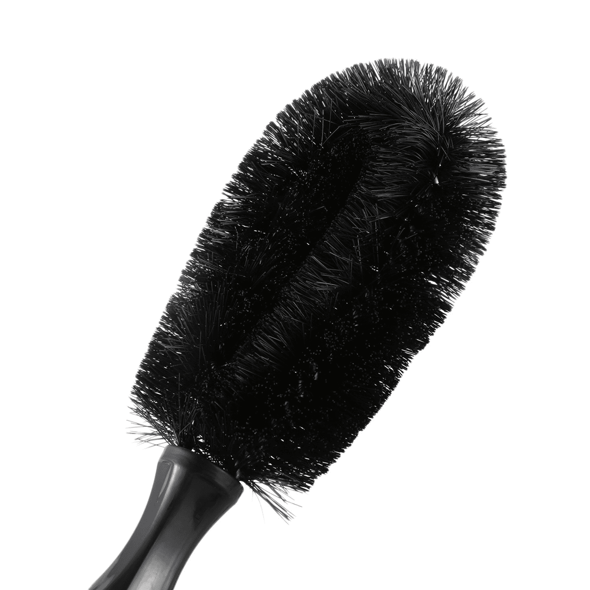2X Black Truck Car Auto Wheel Tire Rim Brush Wash Cleaning Tool 10.6 Inch Long