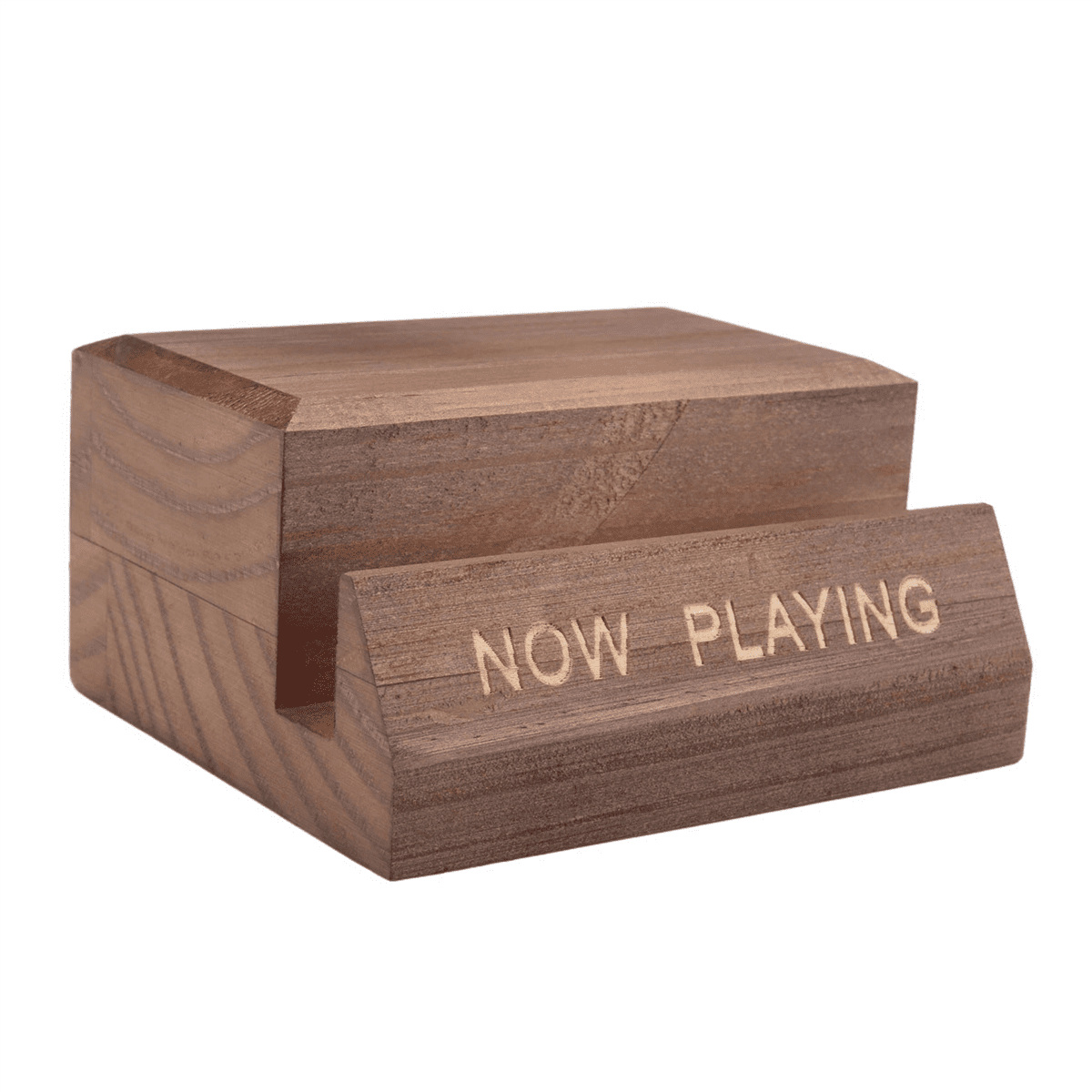 2X NOW Playing Vinyl Record Stand Vinyl Record Holder Display Wood Records Storage Stands