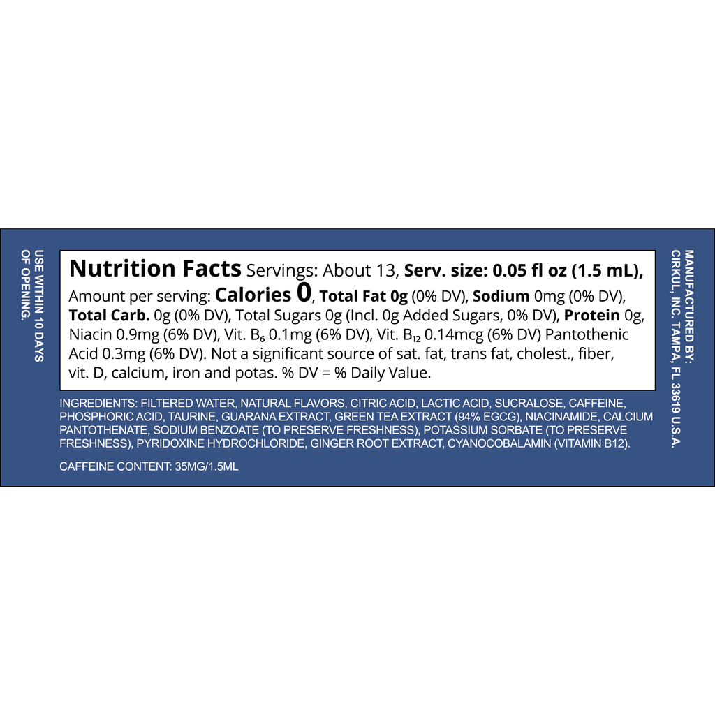 (2 pack)   Energy Wild Berry Flavor Cartridge, Drink Mix, 1-Pack