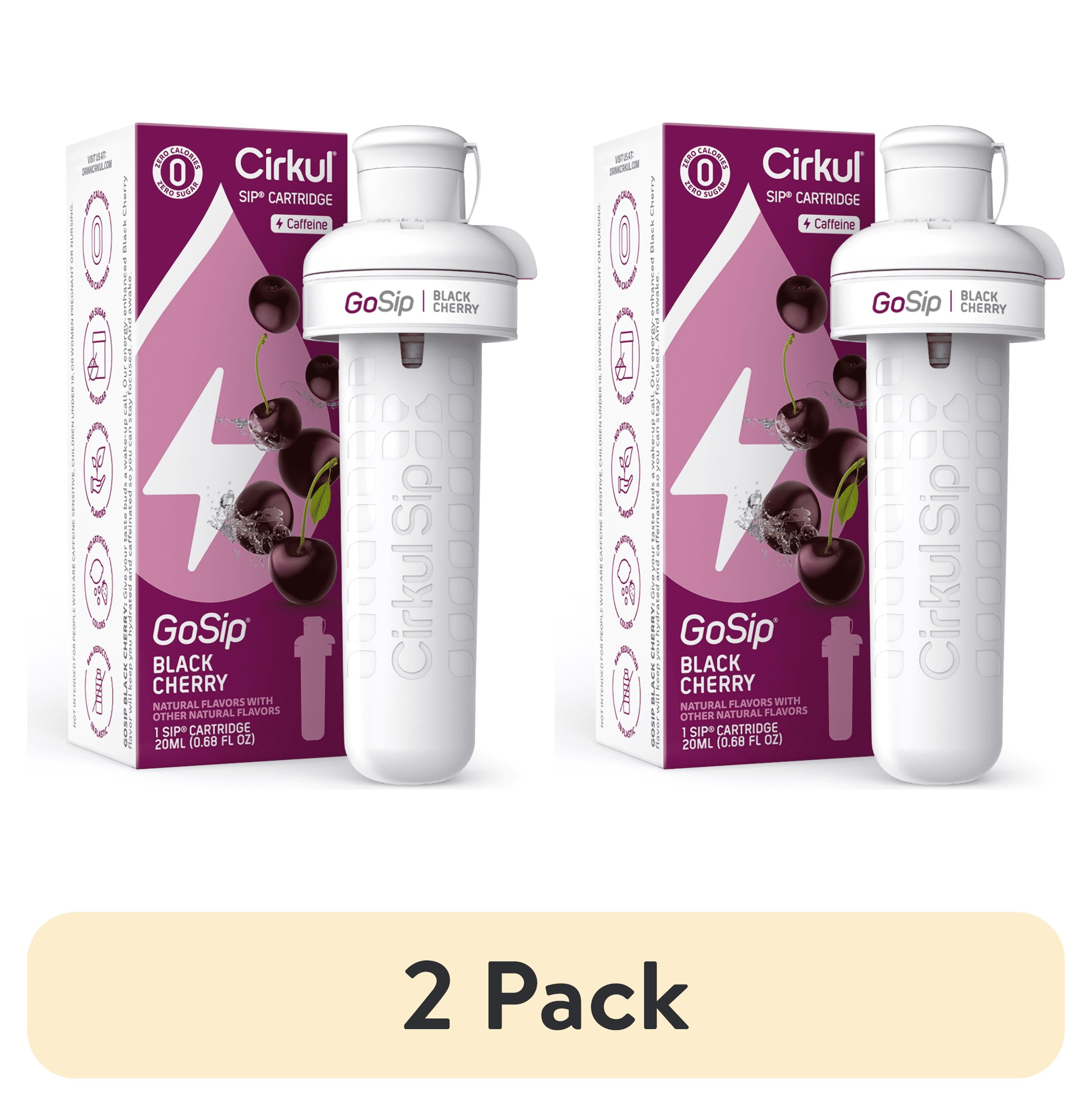 (2 pack)   Black Cherry Flavor Cartridge, Drink Mix, 1-Pack