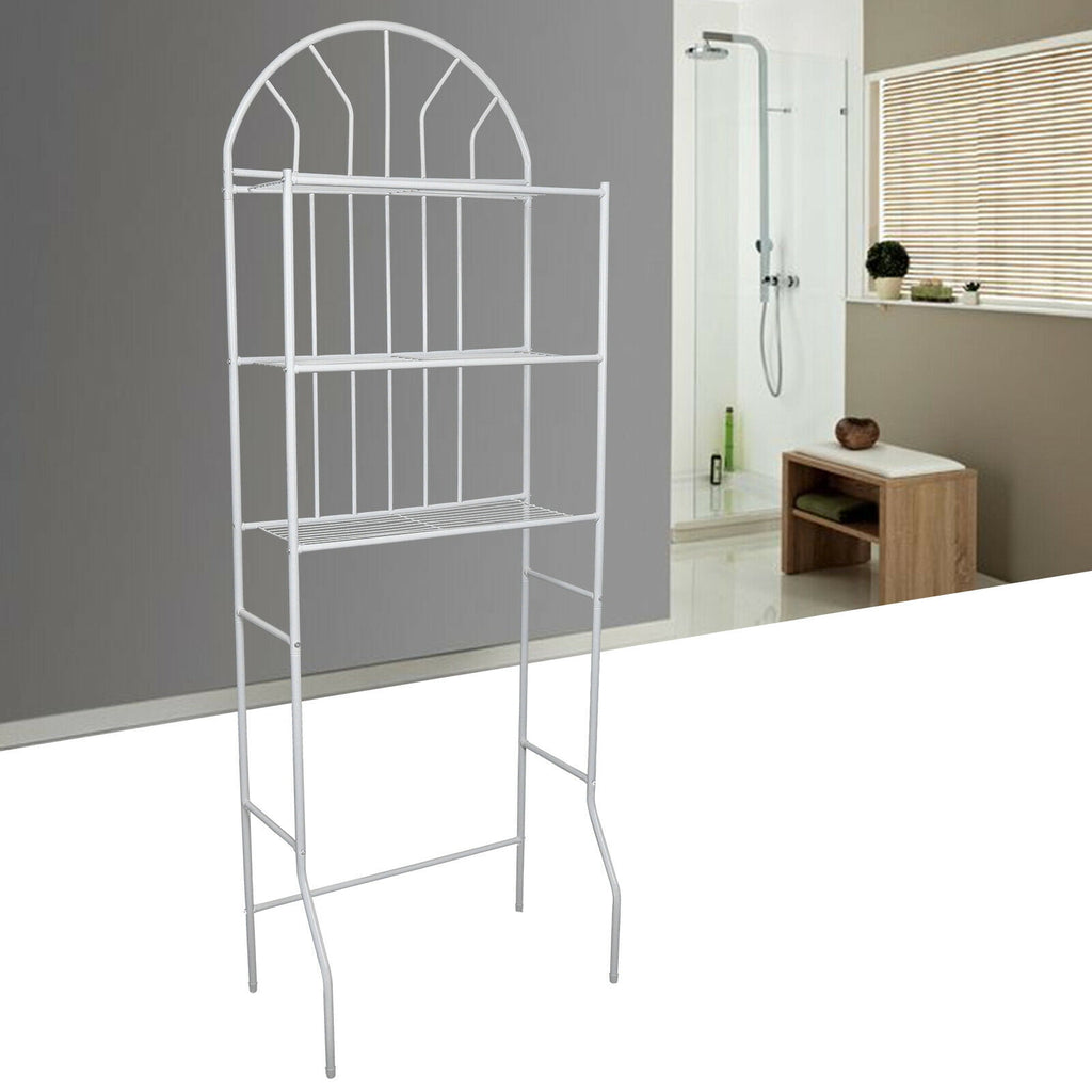 Over The Toilet Storage Rack Shelves Bathroom Organizer Space Saver 3 Tier