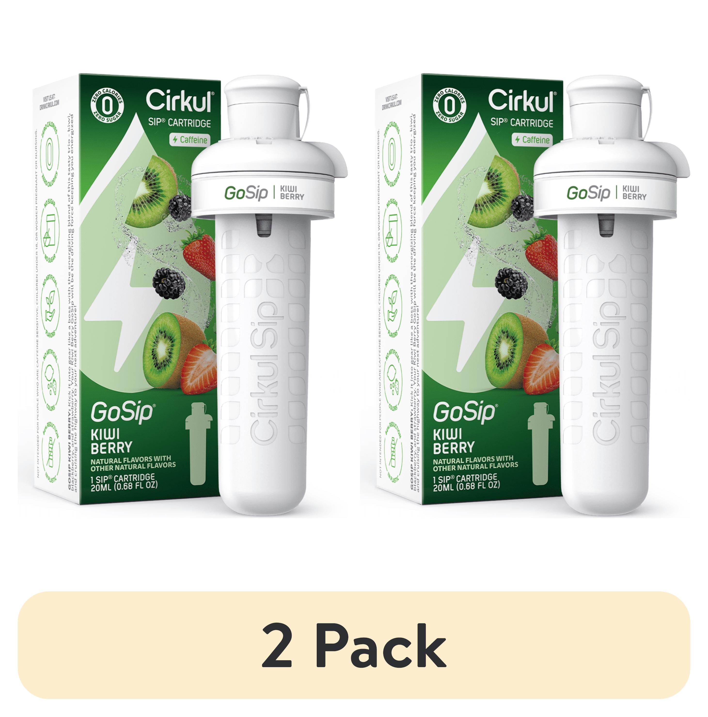 (2 pack)   Kiwi Berry Flavor Cartridge, Drink Mix, 1-Pack
