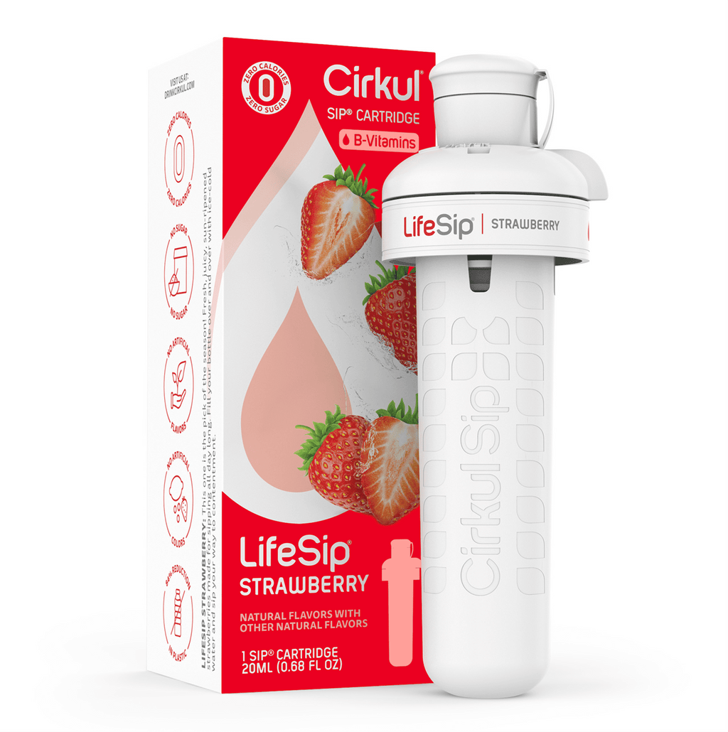 (3 pack)   Strawberry Flavor Cartridge, Drink Mix, 1-Pack