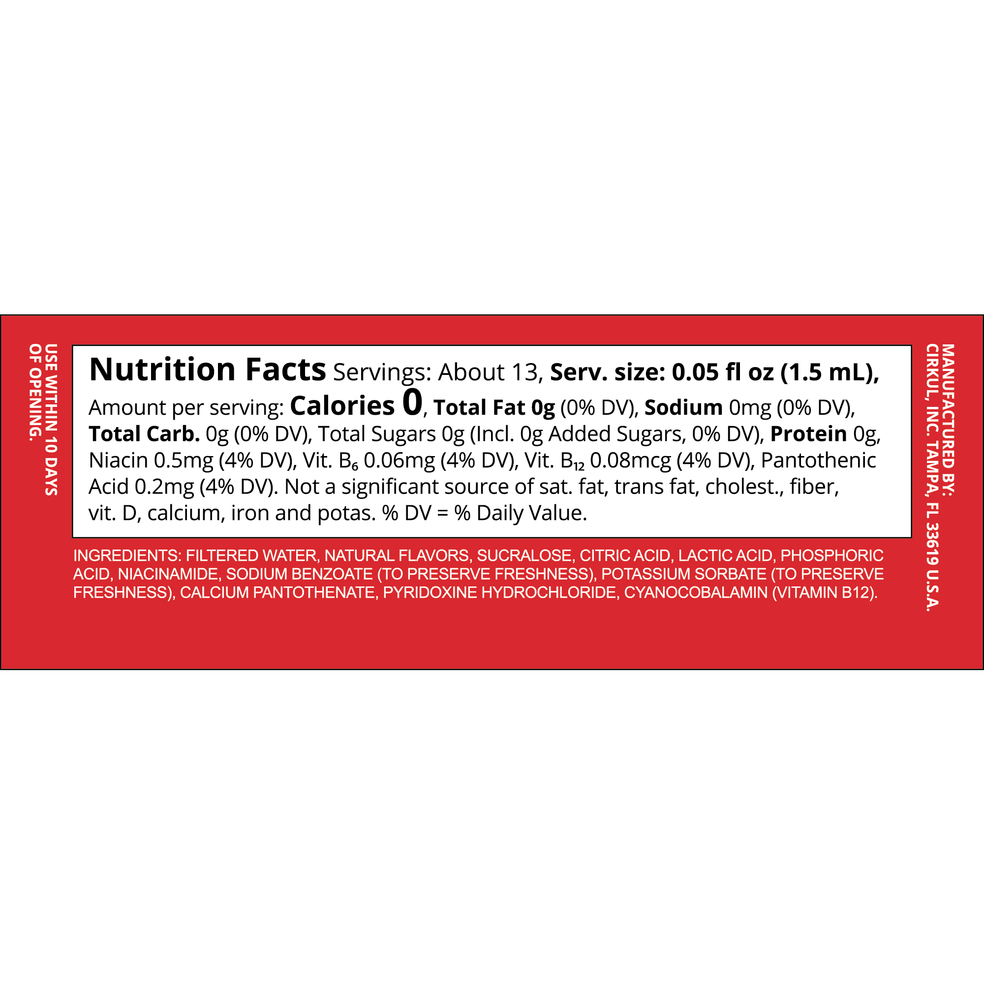 (3 pack)   Strawberry Flavor Cartridge, Drink Mix, 1-Pack