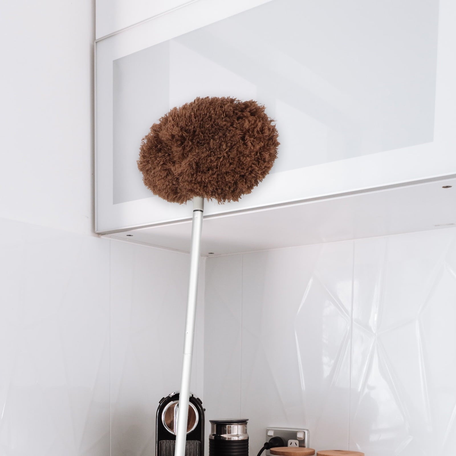 Dust Removal Duster Cleanser Ceiling Fan Webster Cobweb Duster Duster with Extension Pole