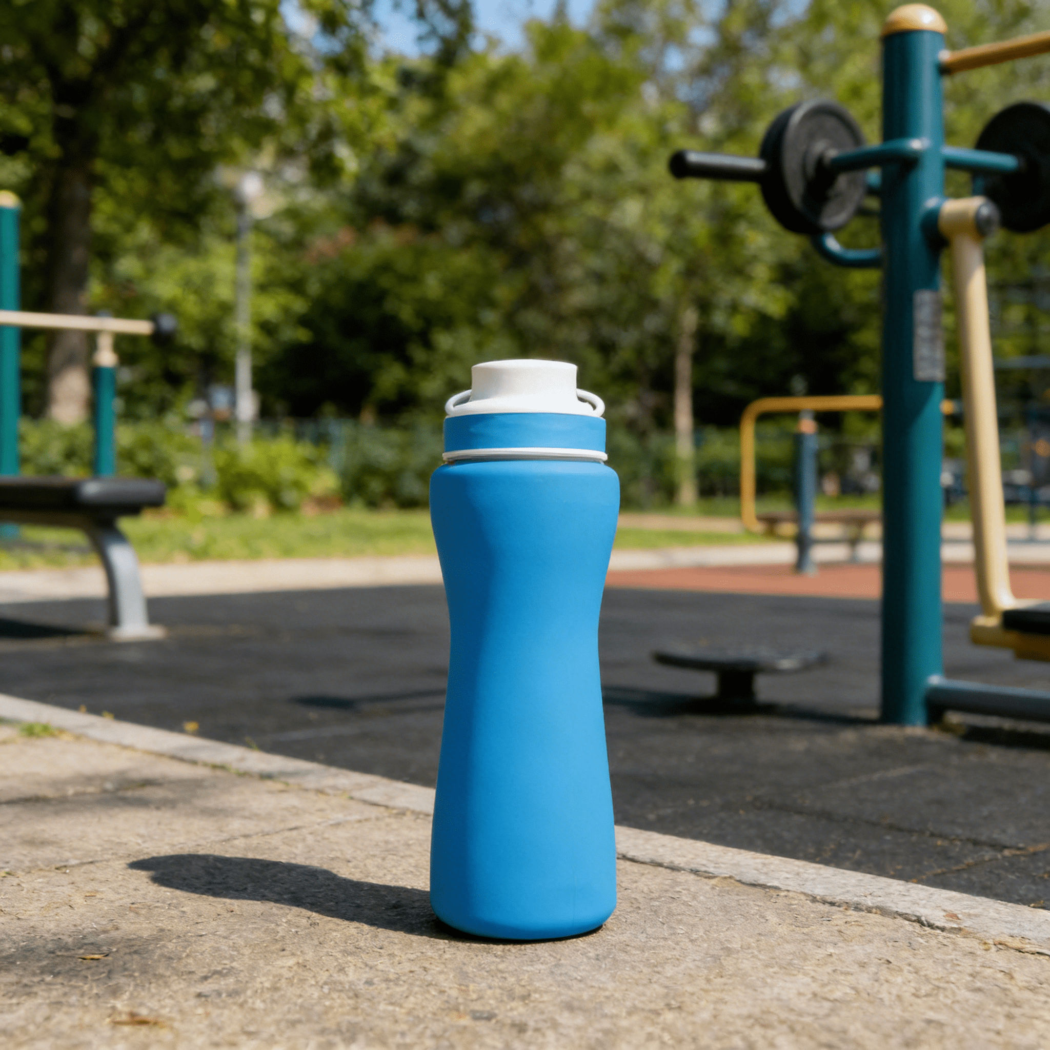 2026 New Silicone Bottle Protector Custom-Fit Design for 22Oz  Bottles Liquid Spill-Proof Silicone Sleeve Blue for Gym,Travel,Workout,Commuting,Home