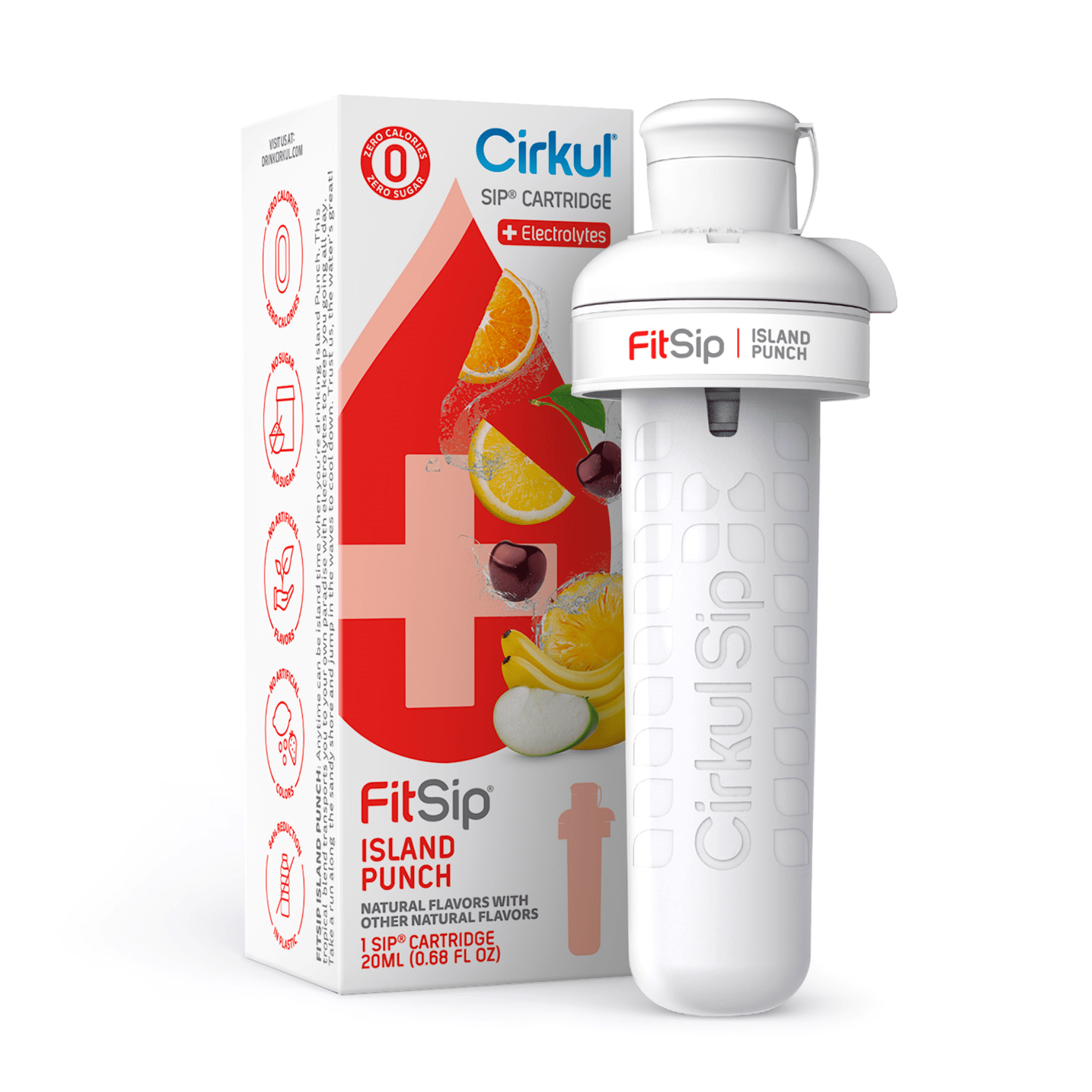 (2 pack)   Island Punch Flavor Cartridge, Drink Mix, 1-Pack