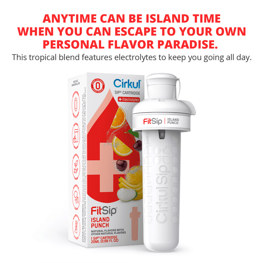 (2 pack)   Island Punch Flavor Cartridge, Drink Mix, 1-Pack