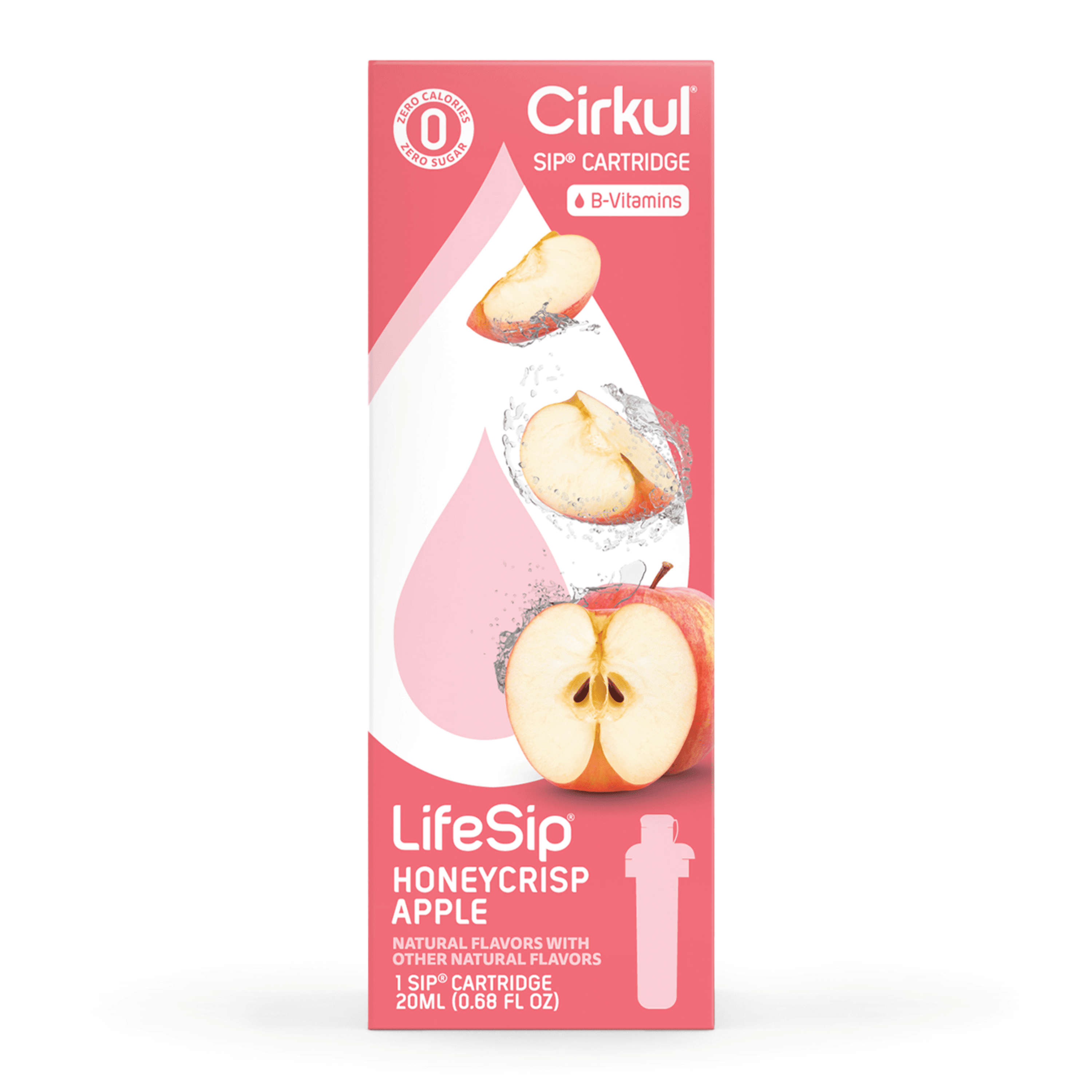(2 pack)   Honeycrisp Apple Flavor Cartridge, Drink Mix, 1-Pack