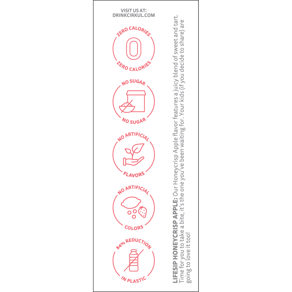 (2 pack)   Honeycrisp Apple Flavor Cartridge, Drink Mix, 1-Pack