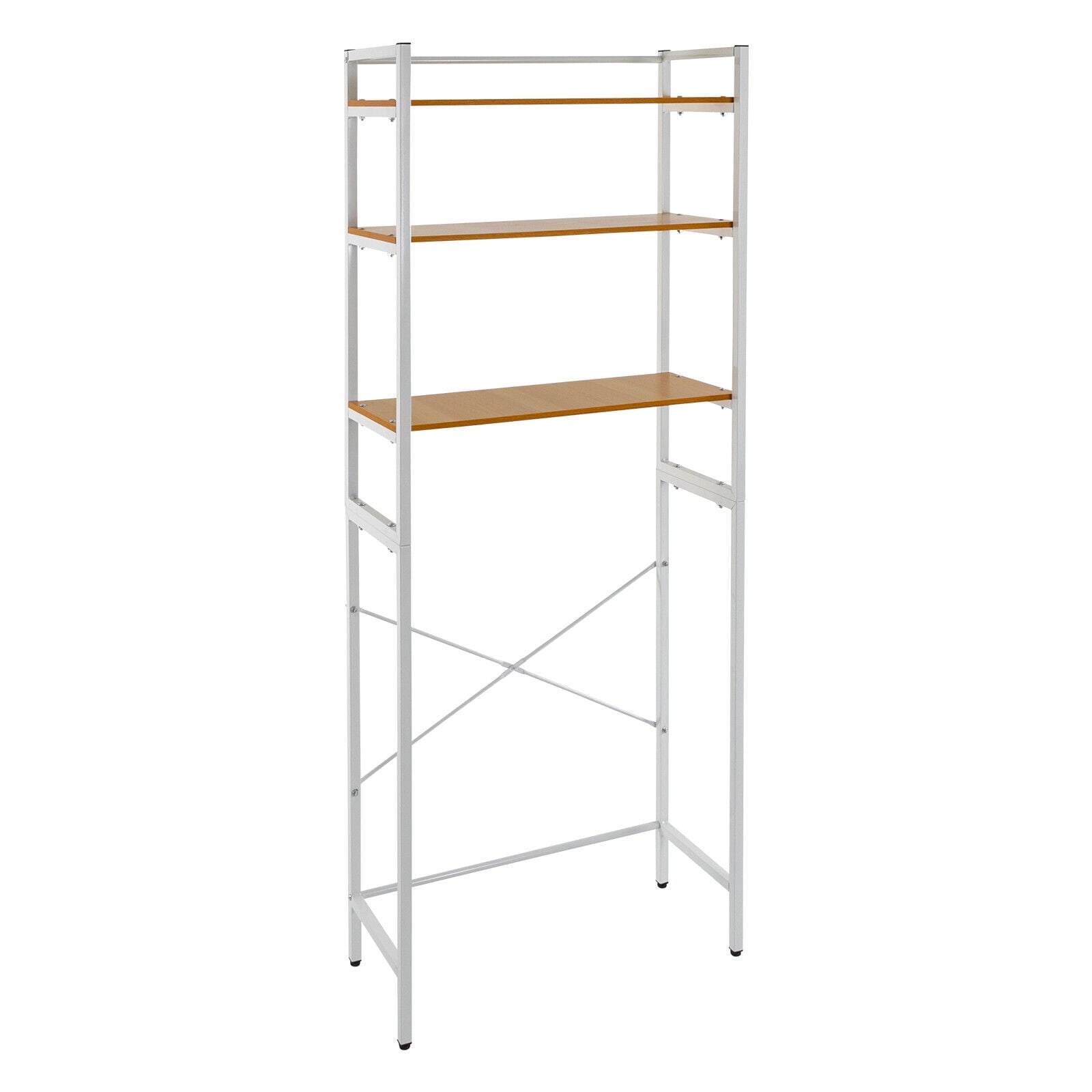 Heavy Duty Over Washer and Dryer Shelves -  3 Tiers Laundry Room Space Saver and Organization Shelves, Freestanding Storage Rack, 27.17" W x 11.81" D x 71.26" H