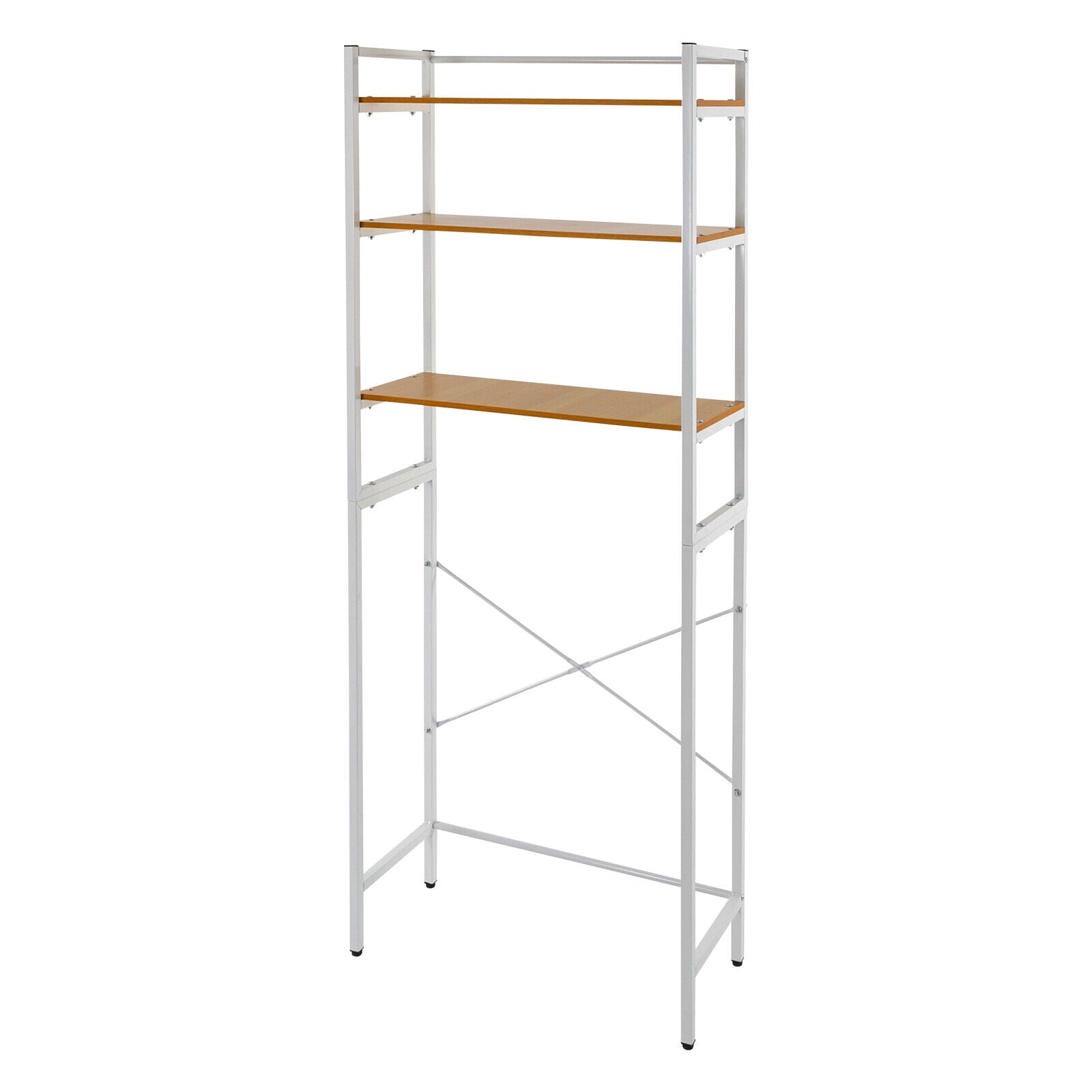 Heavy Duty Over Washer and Dryer Shelves -  3 Tiers Laundry Room Space Saver and Organization Shelves, Freestanding Storage Rack, 27.17" W x 11.81" D x 71.26" H