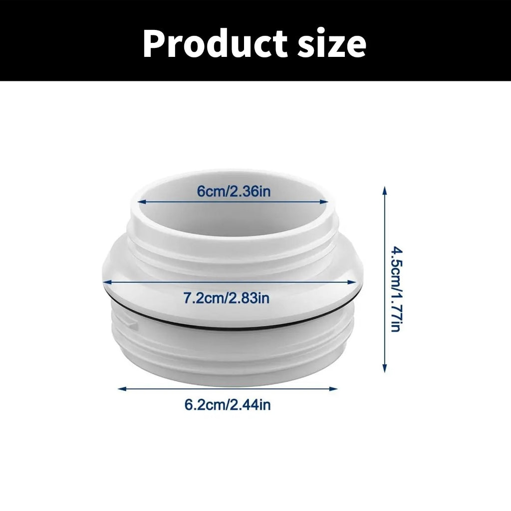 Plastic Leakproof Bottle Adapter for  12oz 18oz 26oz 36oz 46oz 64oz Bottle