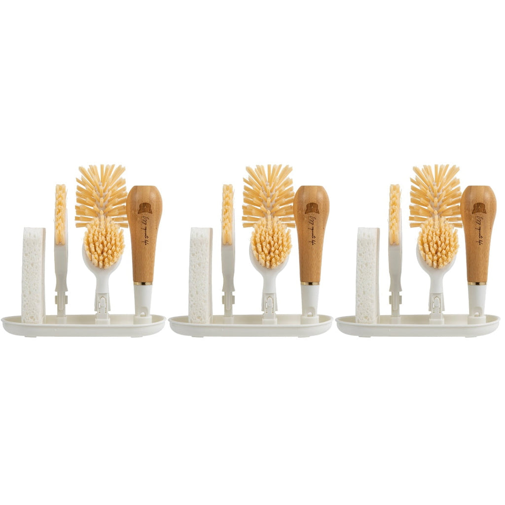 unbranded 3 Sets of Scrubbing Brush Washing Pot Brush Kitchen Bowl Brush