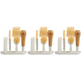 unbranded 3 Sets of Scrubbing Brush Washing Pot Brush Kitchen Bowl Brush