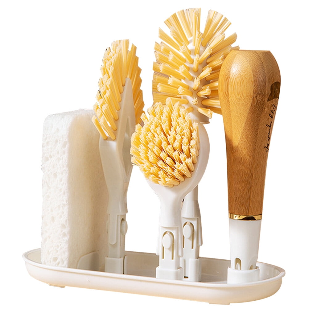unbranded 3 Sets of Scrubbing Brush Washing Pot Brush Kitchen Bowl Brush