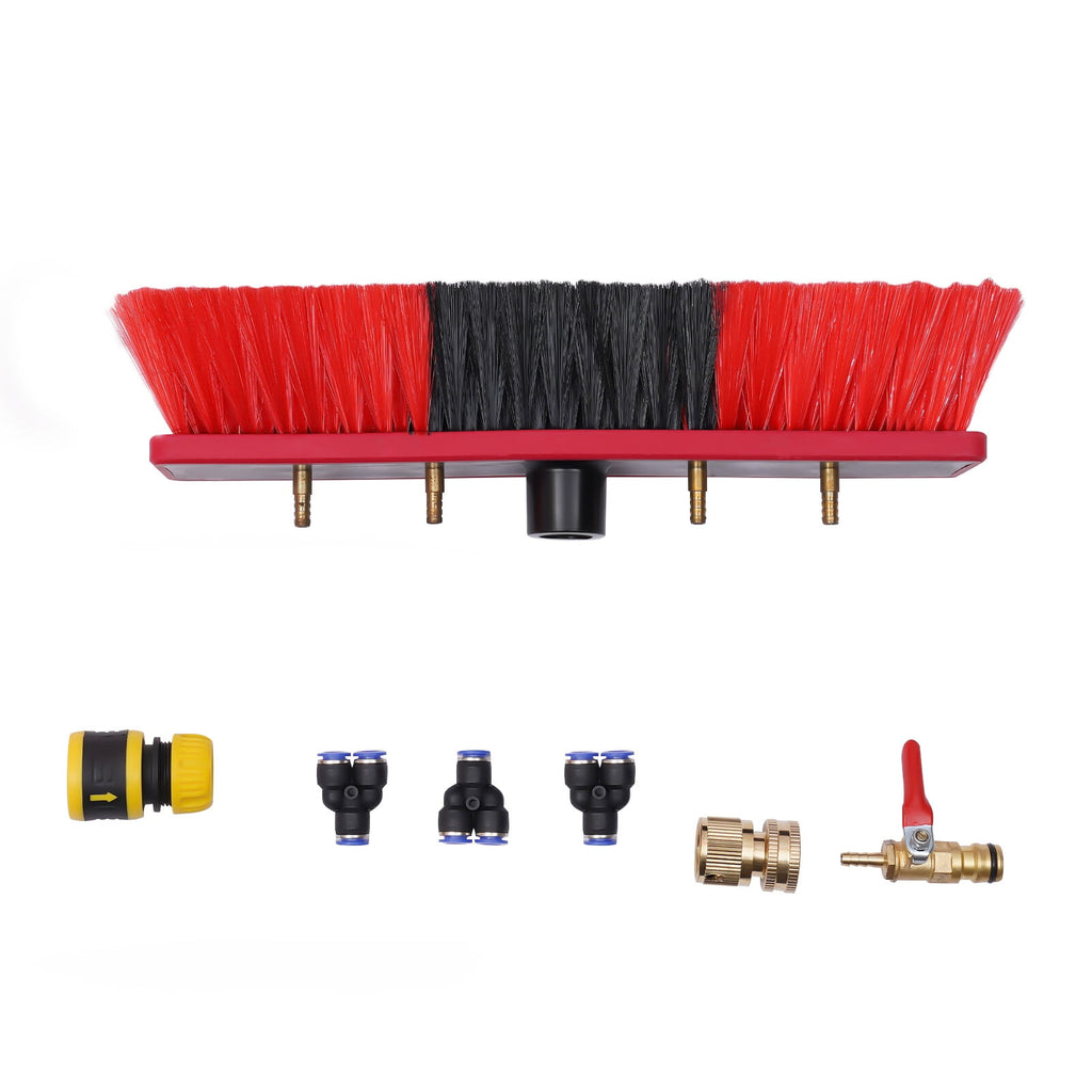 Water Fed Pole Kit 23.62ft Length Water Fed Brush WaterFed Cleaning System for Clean Windows
