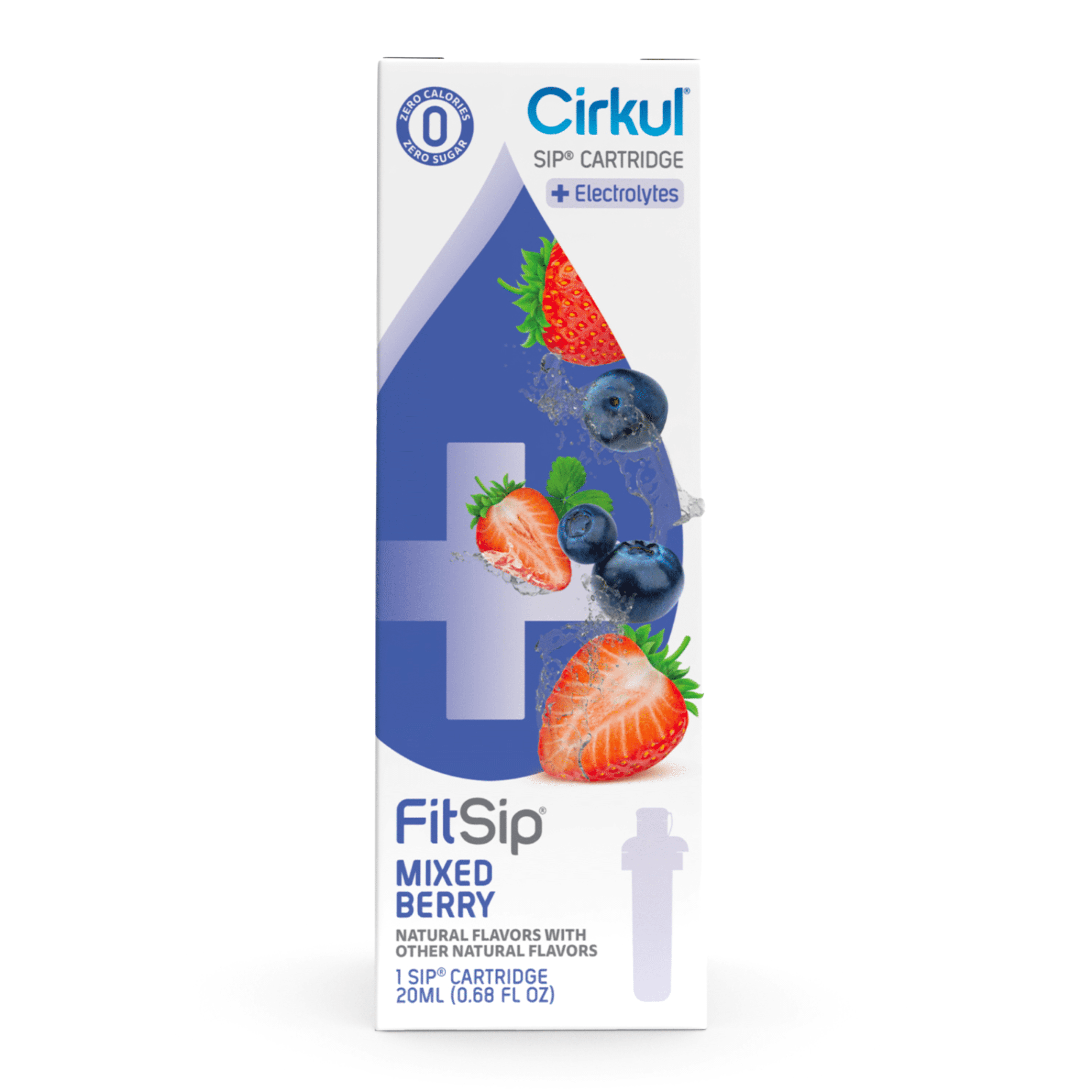 Mixed Berry Flavor Cartridge, Drink Mix, 1-Pack