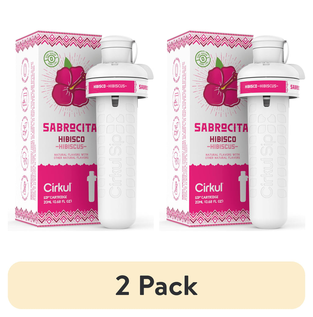 (2 pack)   Hibiscus Flavor Cartridge, Drink Mix, 1-Pack