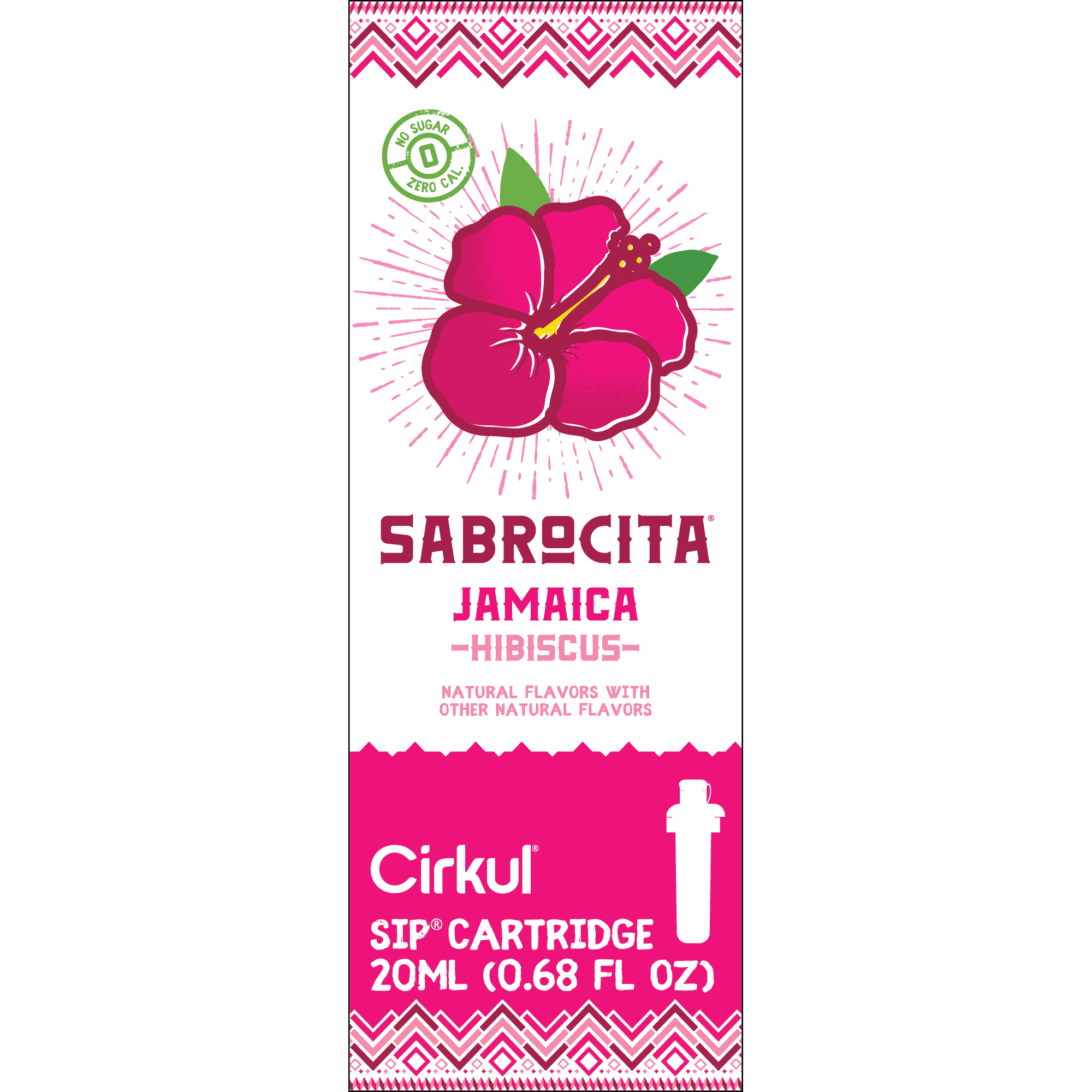 (2 pack)   Hibiscus Flavor Cartridge, Drink Mix, 1-Pack