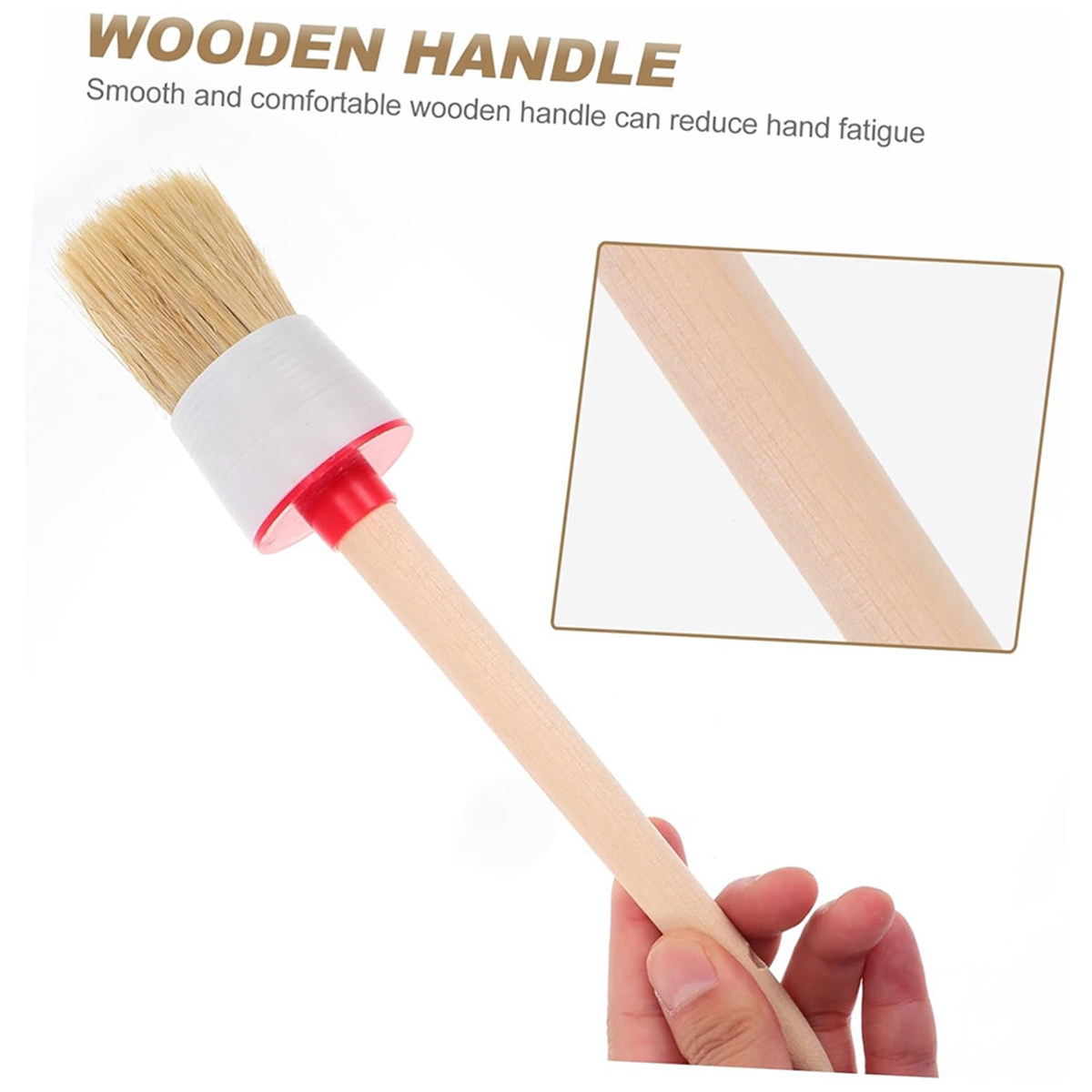 6PCS Paint Brush Shower Cleaner Brush Electric Interior Angled Paint for Trim Bristle Brush Electric Cleaning Brush