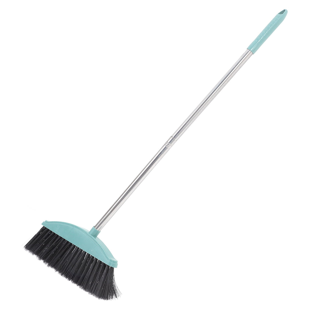 Long Handle Broom for Floor Cleaning Outdoor Broom with Large Angle for Efficient Sweeping for Indoor and Outdoor Use