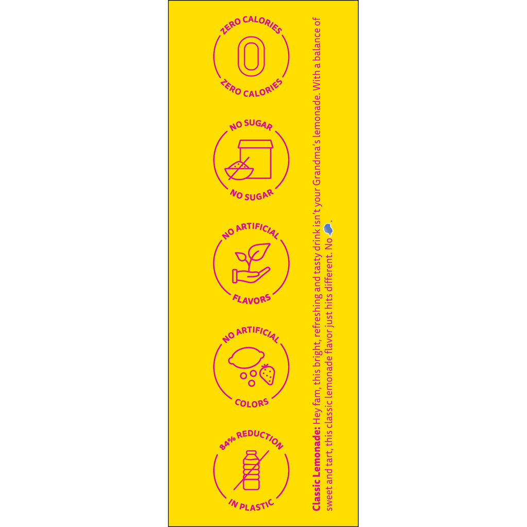 (2 pack)   Classic Lemonade Flavor Cartridge, Drink Mix, 1-Pack