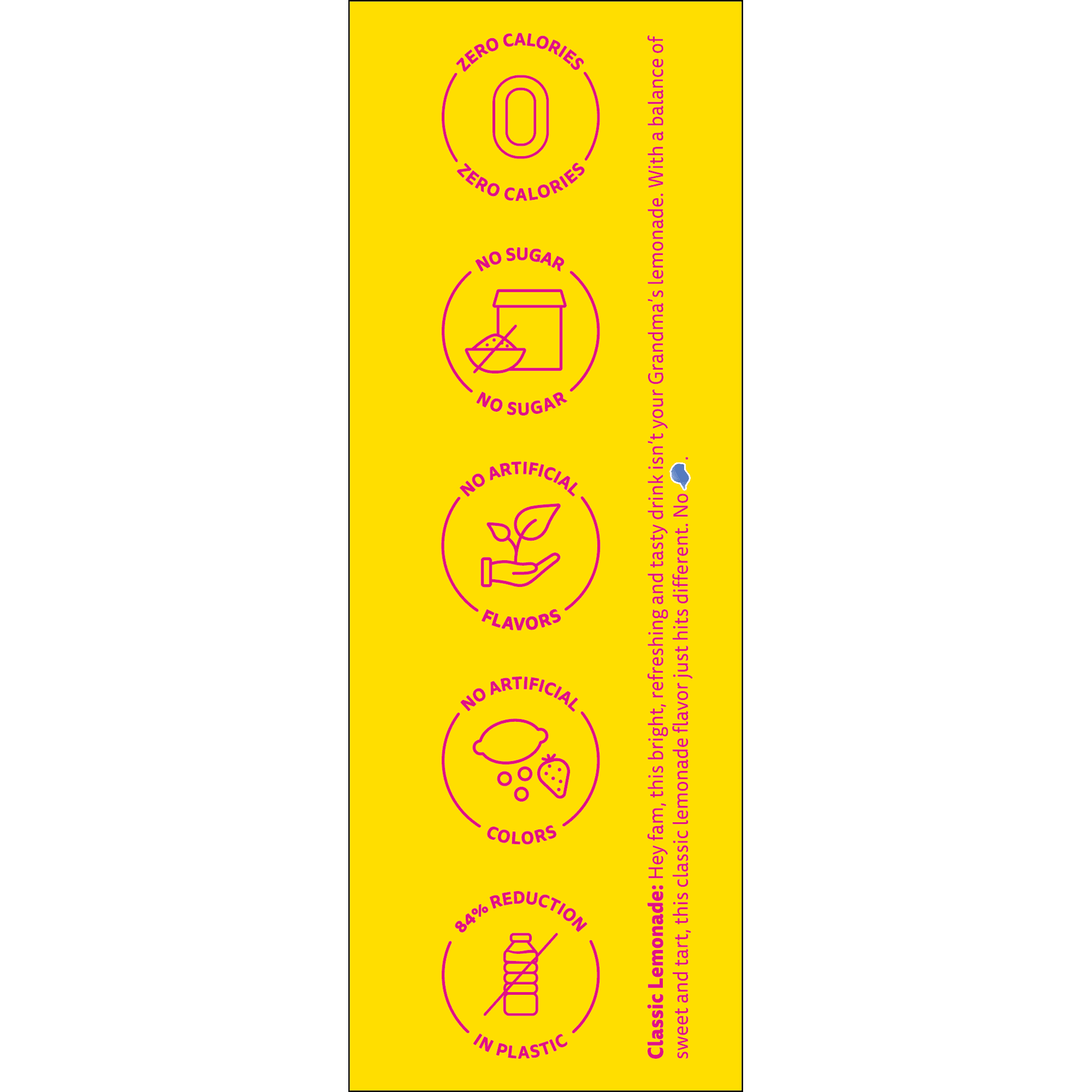 (2 pack)   Classic Lemonade Flavor Cartridge, Drink Mix, 1-Pack