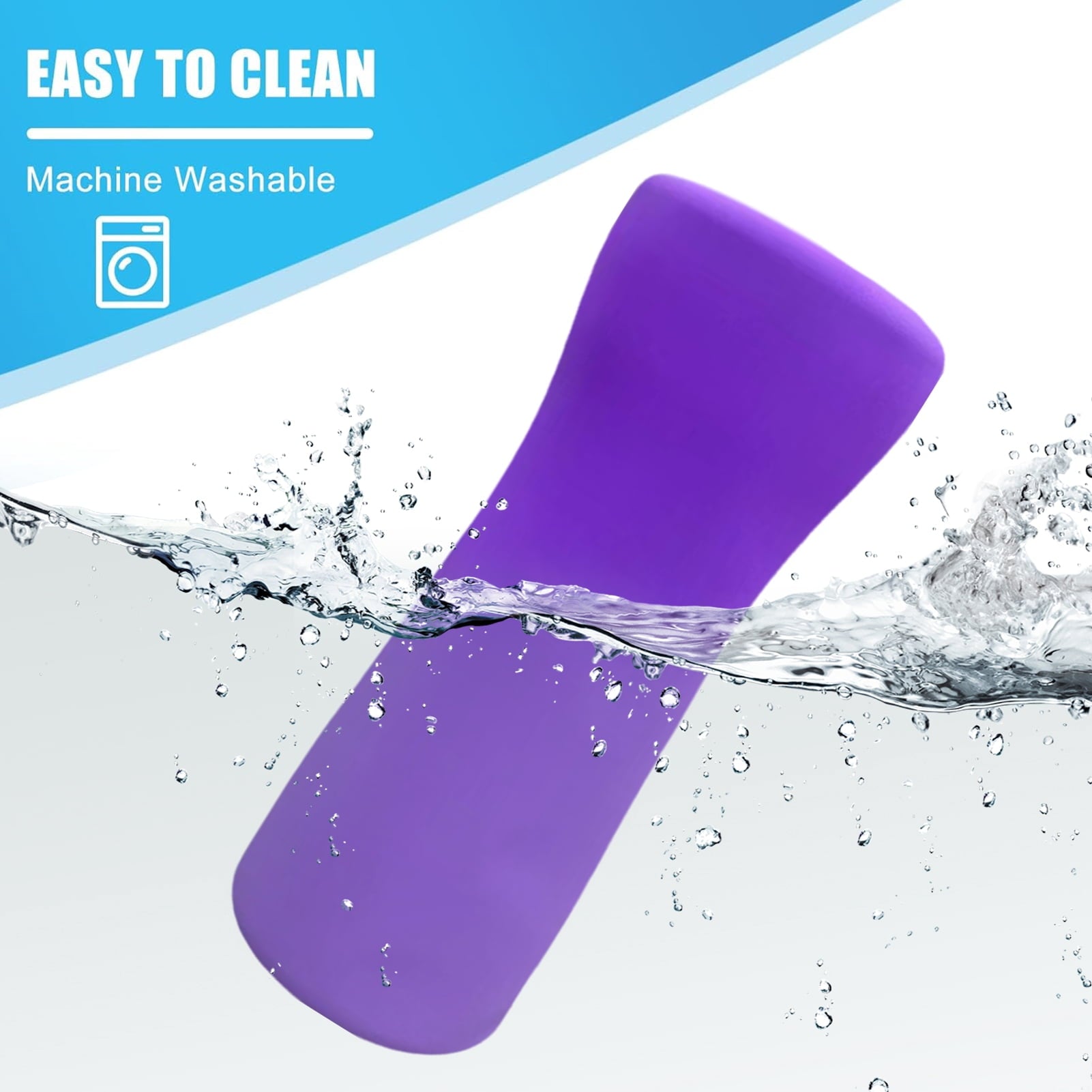 Water Bottle 22oz Tumbler - Insulated Cover for Retaining Temperature - BPA-Free - Reusable - Anti-Slip Grip - Silicone Cup Protector Accessory