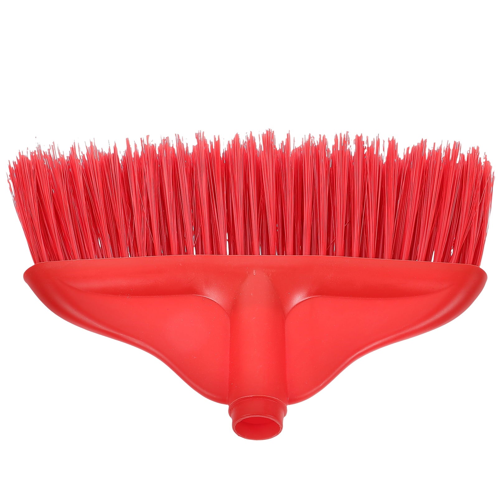 unbranded Sweep Scraper Cleaning Broom Broom Replacement 34x22cm Red