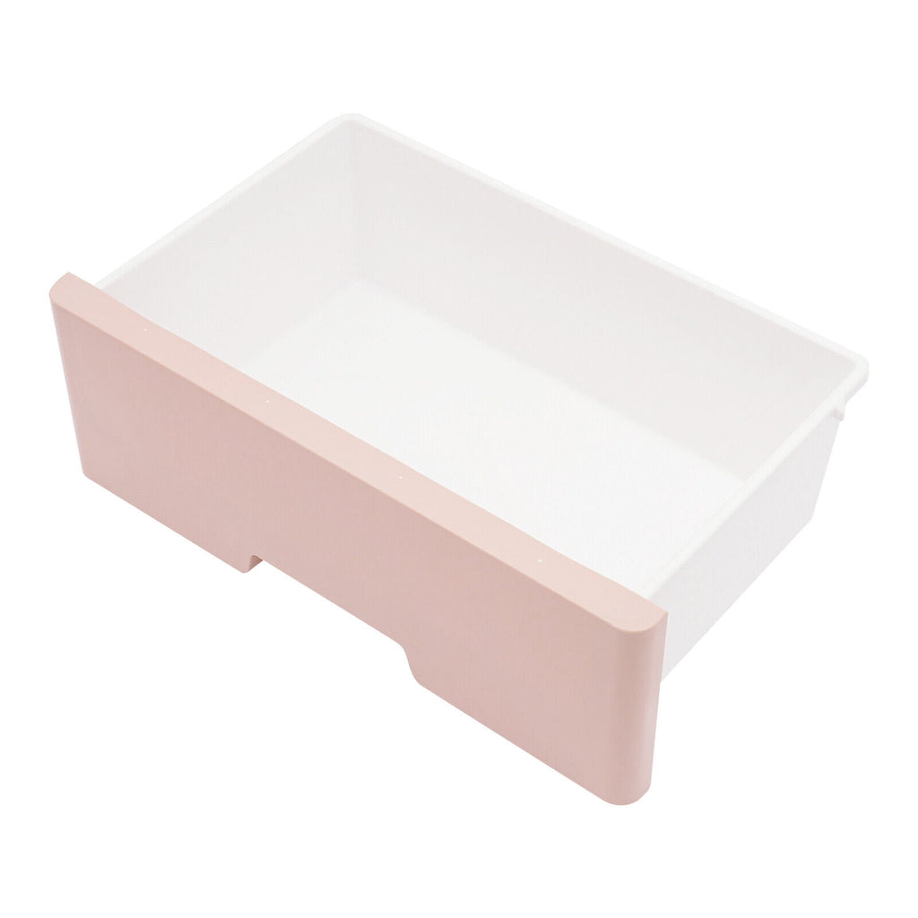 Pink Chest of Storage 5 Drawers Dresser Tower Pink Cabinet for Bedroom Organizer Unit,PP,Rectangular,17.12*11.42*31.5 inch