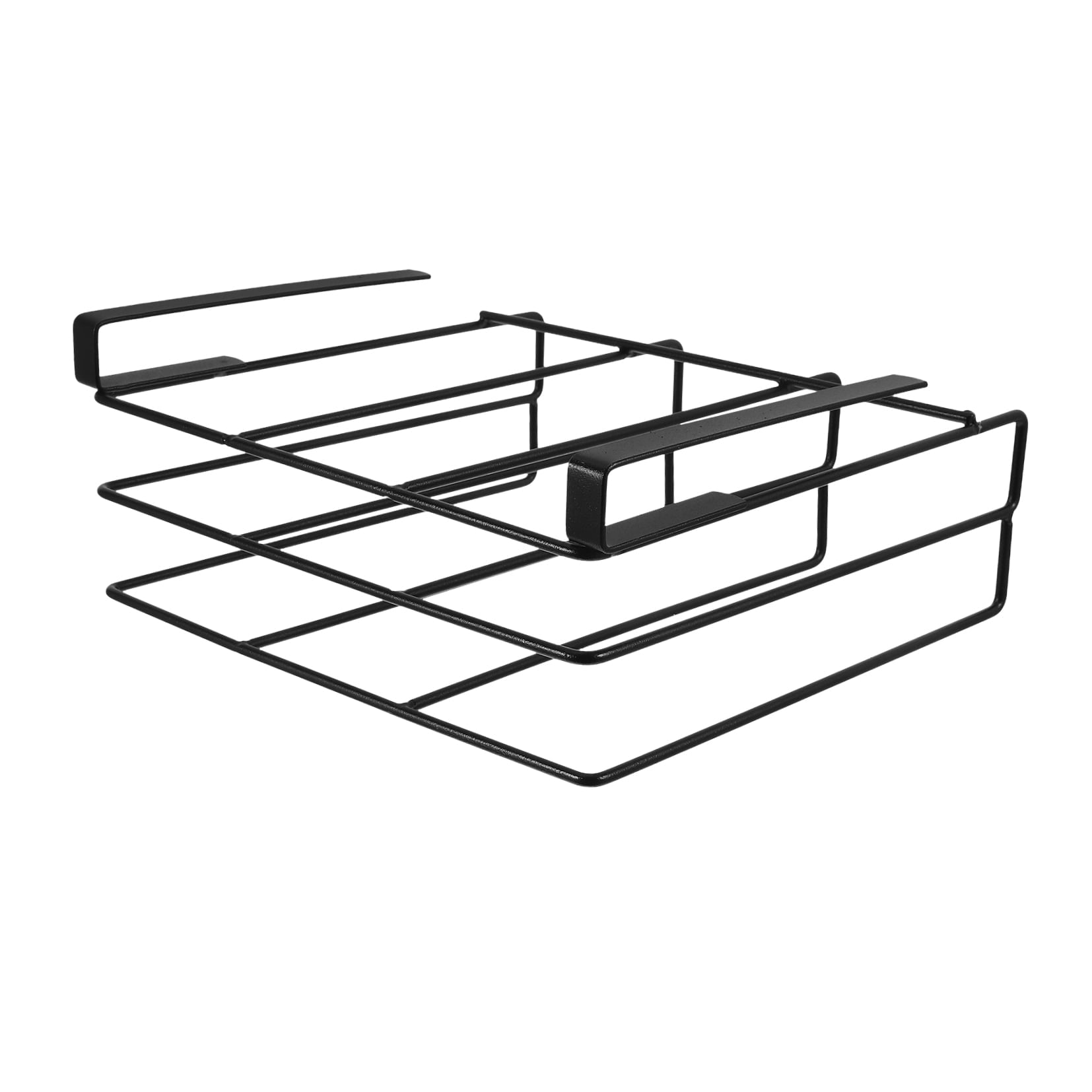 Stainless Steel Cutting Board Holder for Under Cabinet Storage with Metal Organizer to Save Space for 1 Set of Chopping Boards