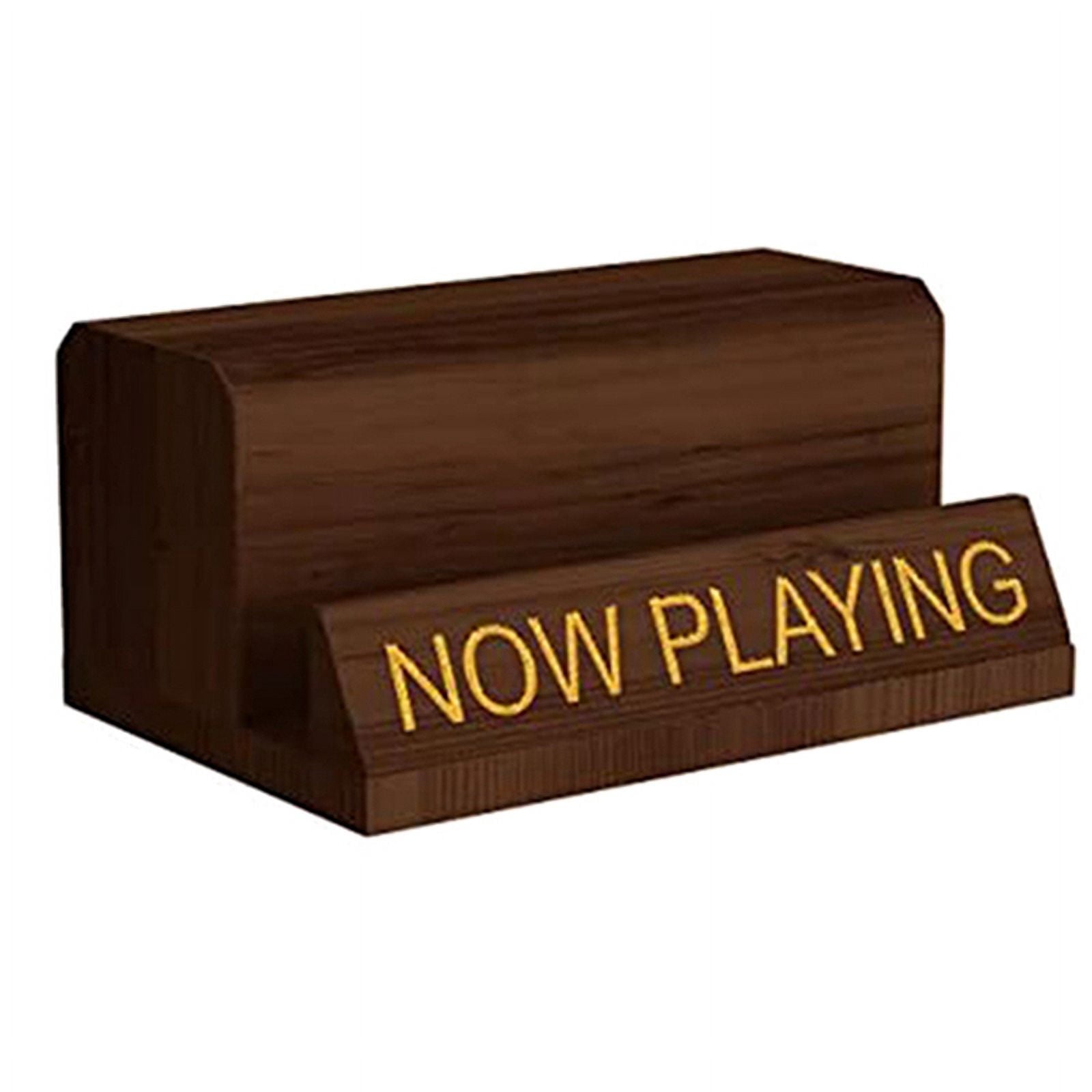 NOW Playing Vinyl Record Stand Vinyl Record Holder Display Wood Records Storage Stands for Albums Accessories
