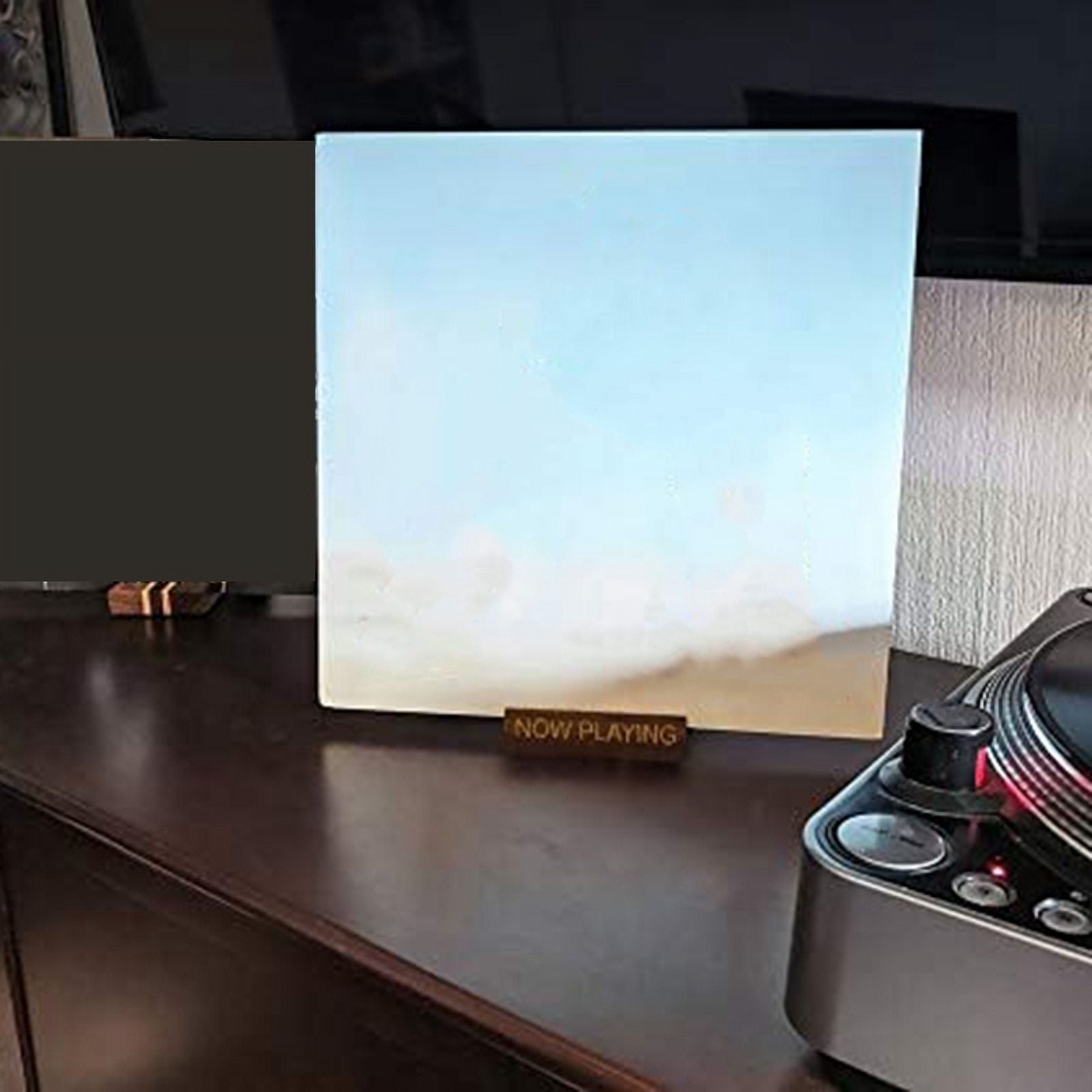 NOW Playing Vinyl Record Stand Vinyl Record Holder Display Wood Records Storage Stands for Albums Accessories